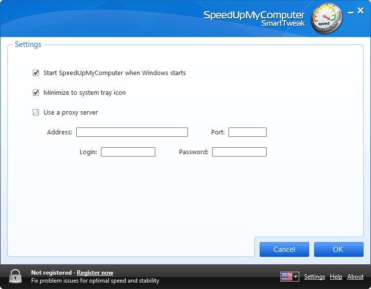 SpeedUpMyComputer - Screenshot #1
