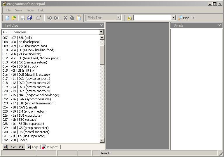 Programmer's Notepad download for free SoftDeluxe