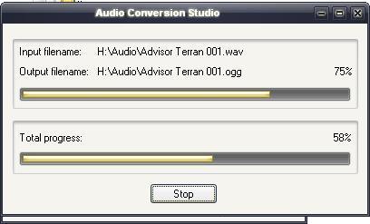 Audio Conversion Studio - Screenshot #2