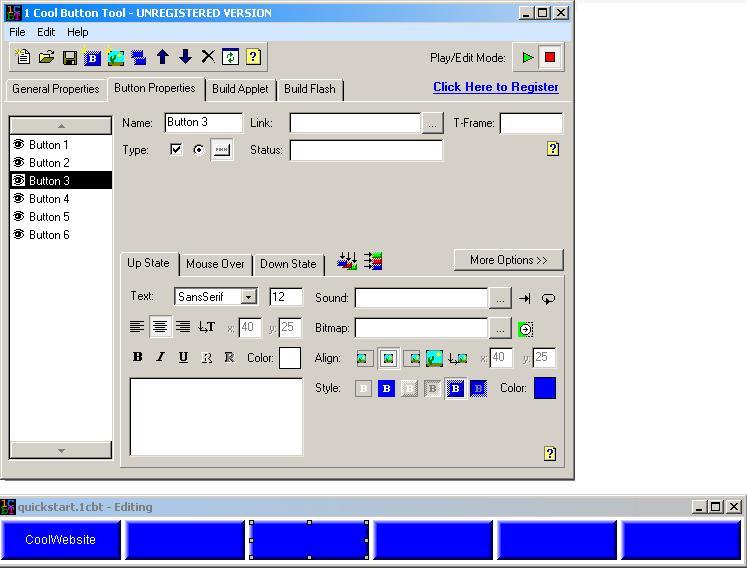 1 Cool Flash Banner Tool - Screenshot #1