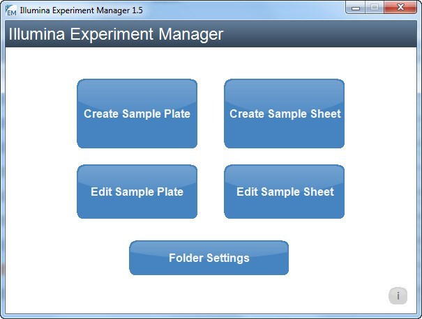 Illumina Experiment Manager - Screenshot #3