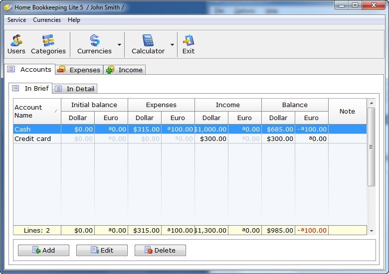 bookkeeping software windows 7