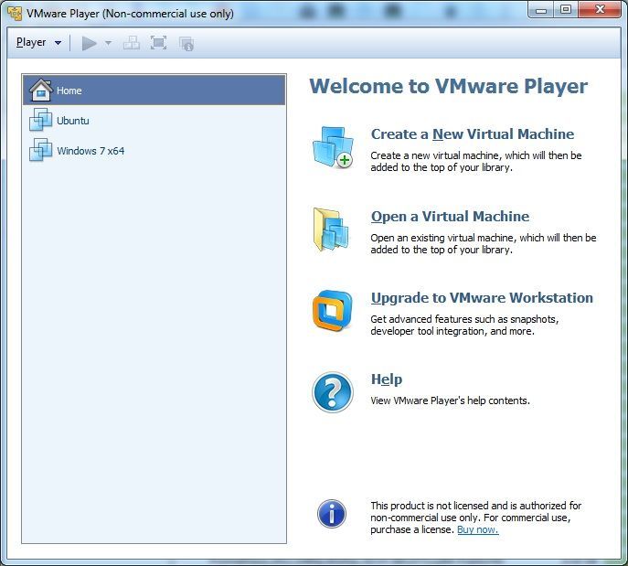 VMware Workstation Player - Screenshot #6