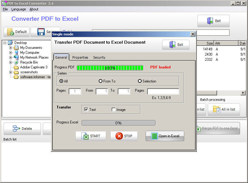 PDF To Excel Converter Latest Version Get Best Windows Software