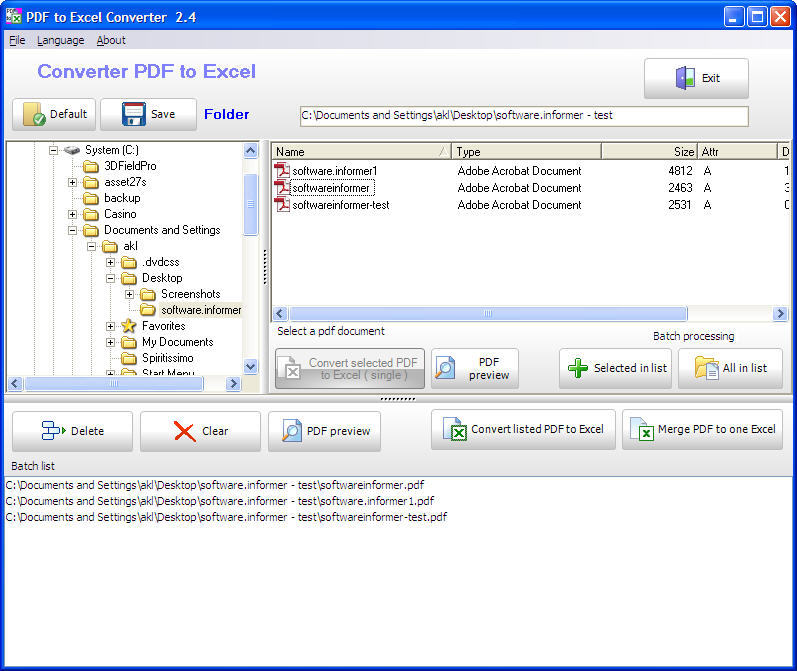encrypted pdf to excel converter