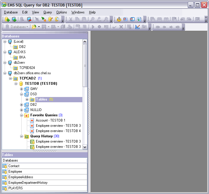 2 sql. Ems SQL. Db2 Universal database таблица. Db2 SQL. Database: query Builder.