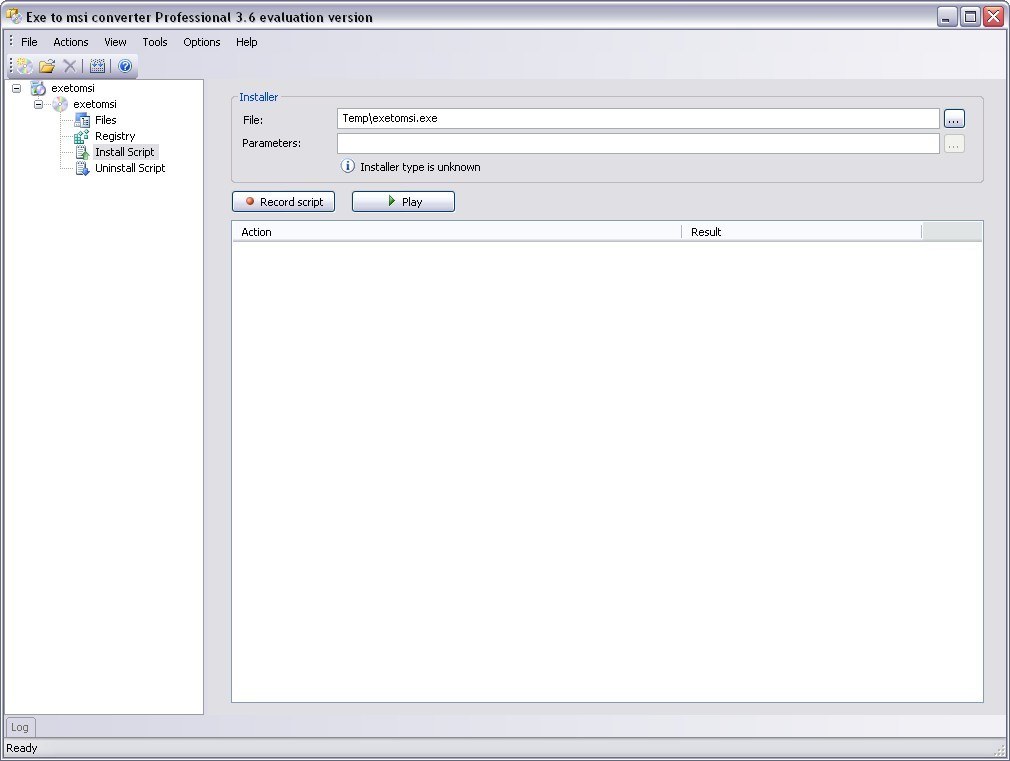 Exe to msi Converter Pro - Screenshot #4
