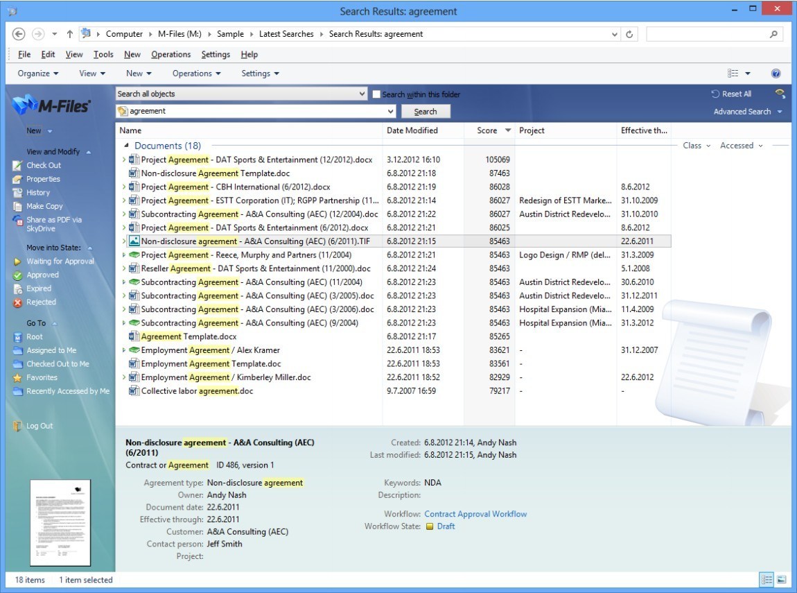 M-Files - Screenshot #5