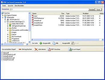 PDF to Excel Converter - Screenshot #21