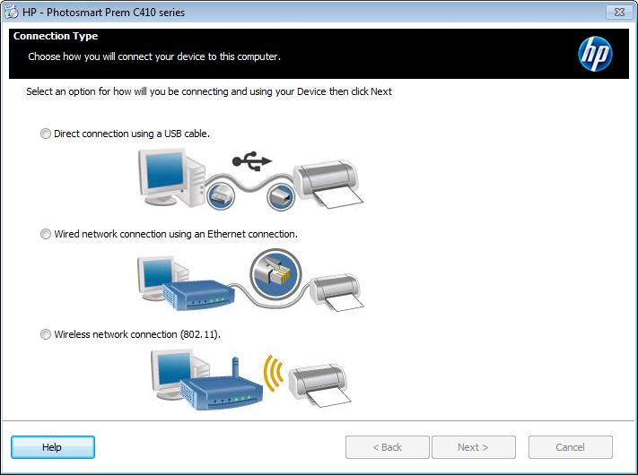HP Photosmart Prem C410 All-In-One Driver Software Rel. - Screenshot #1