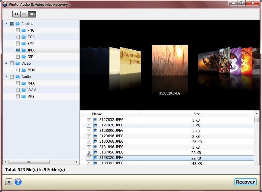 Stellar Phoenix Photo Recovery - Screenshot #22