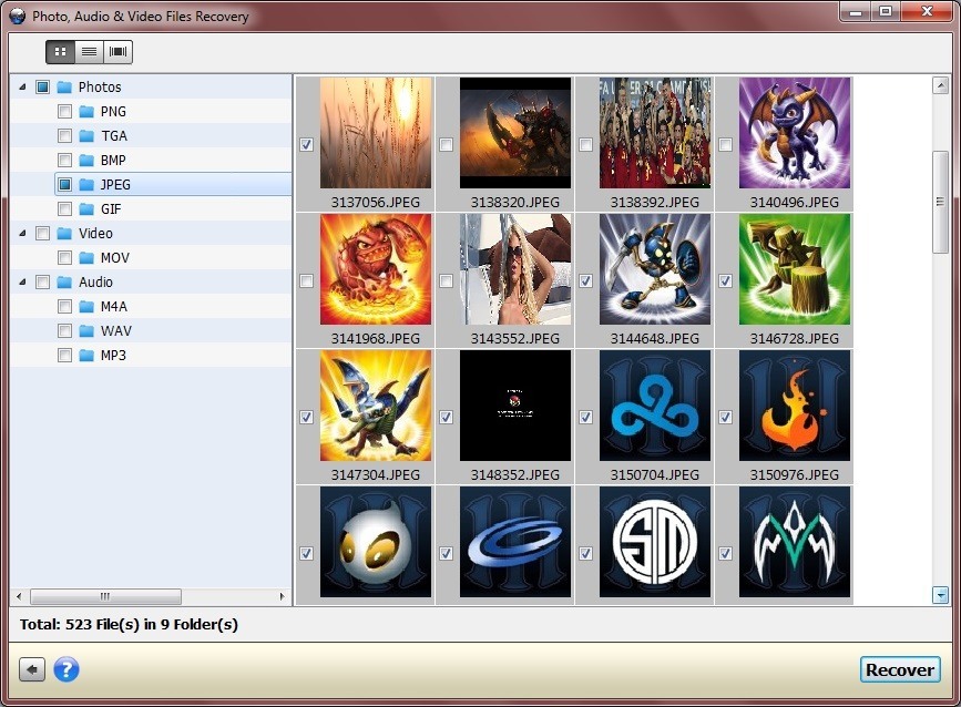 Stellar Phoenix Photo Recovery - Screenshot #21