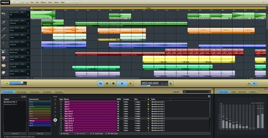 MAGIX Music Maker Soundtrack Edition - Screenshot #2