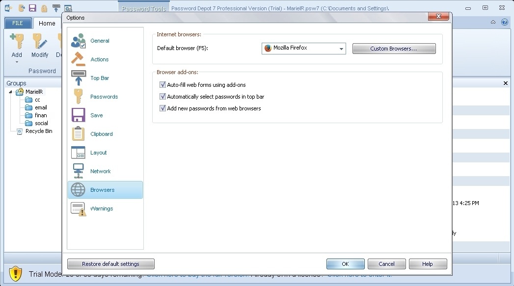 Password Depot - Screenshot #24