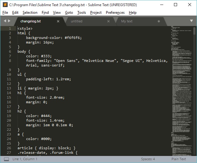 Sublime Text 4.4151 download the new for android
