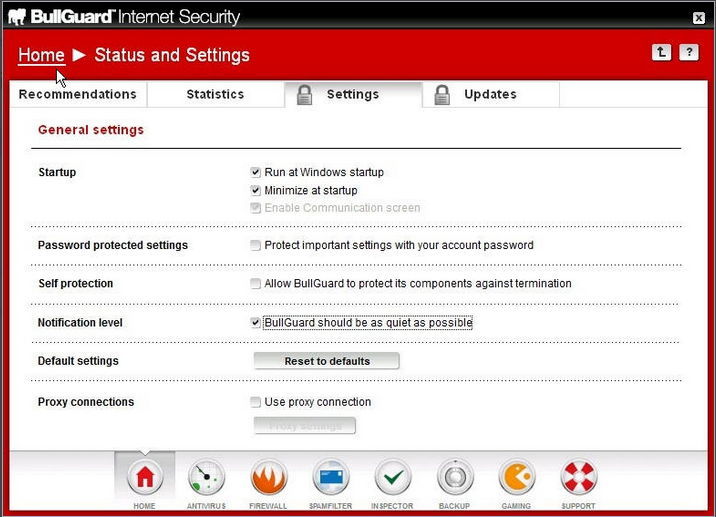 BullGuard - Screenshot #1