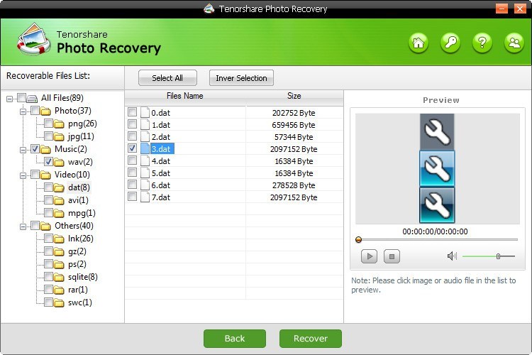 Tenorshare Photo Recovery - Screenshot #1