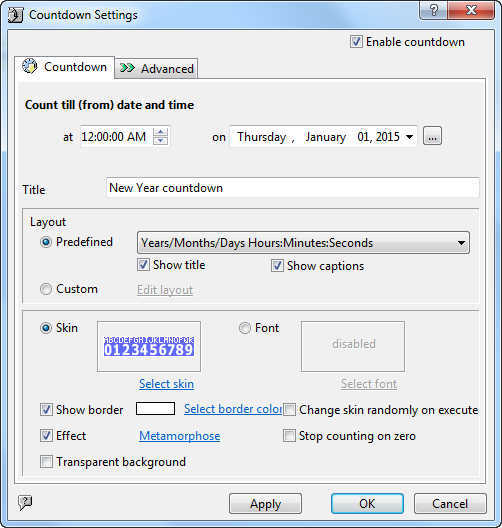 TimeLeft download for free - SoftDeluxe