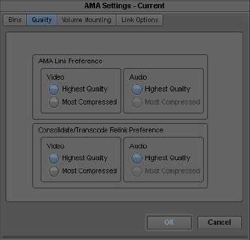 Avid AMA Plug-in for MXF - Screenshot #1