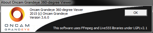 Oncam Grandeye 360-degree Viewer - Screenshot #1