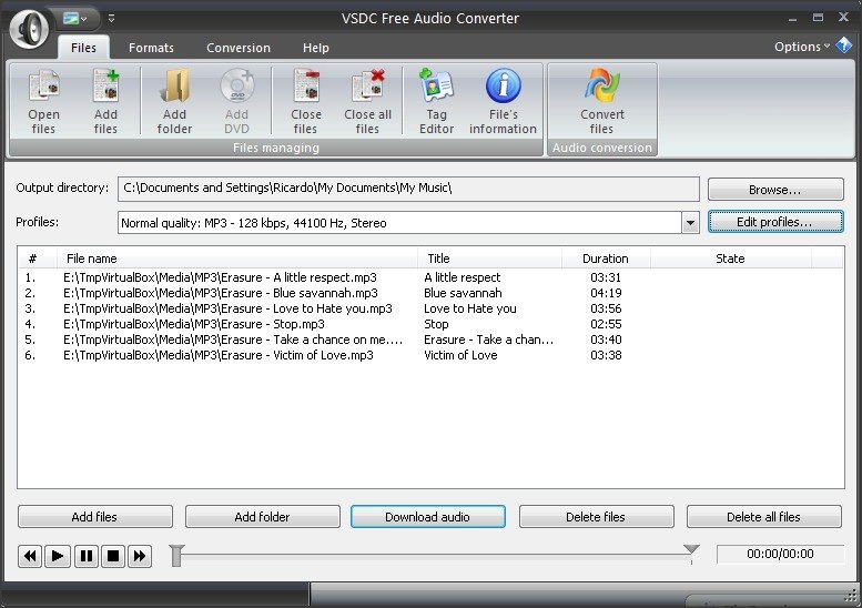 VSDC Free Audio Converter latest version - Get best Windows software