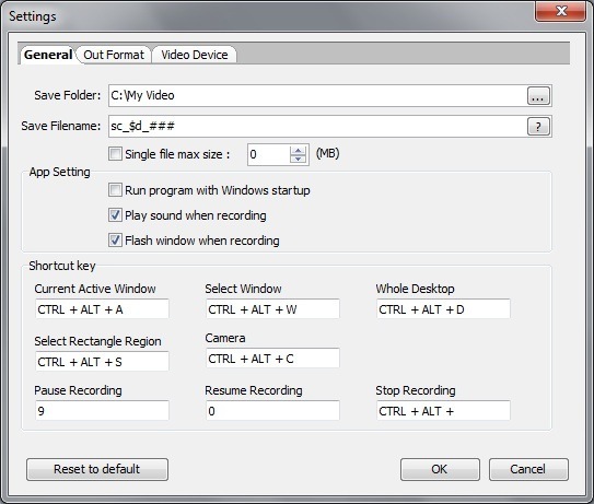 Weeny Free Video Recorder - Screenshot #7