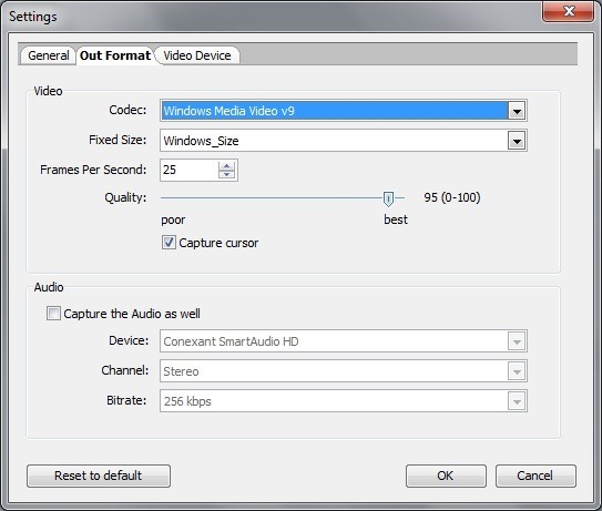 Weeny Free Video Recorder - Screenshot #6