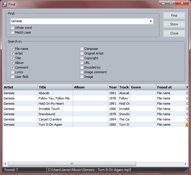 Audio Catalog - Screenshot #6
