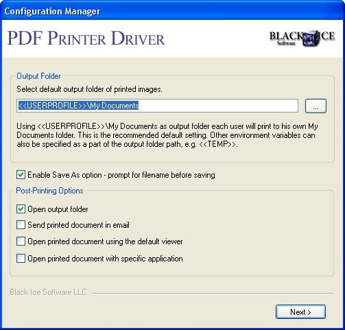 pdf print driver for mac