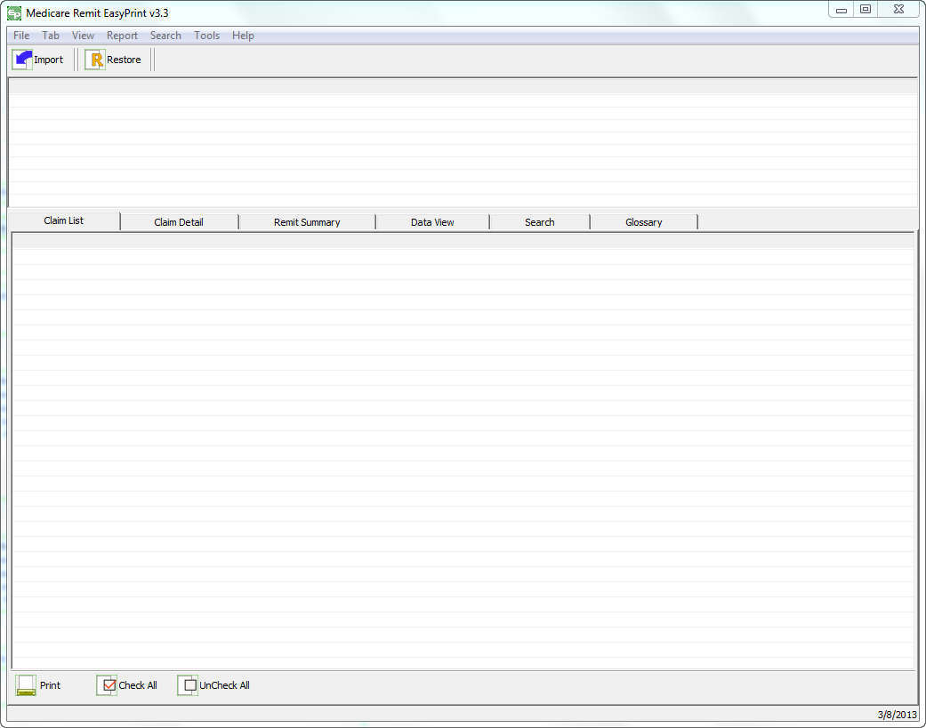 Medicare Remit EasyPrint - Screenshot #2