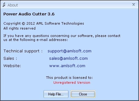 Power Audio Cutter - Screenshot #1