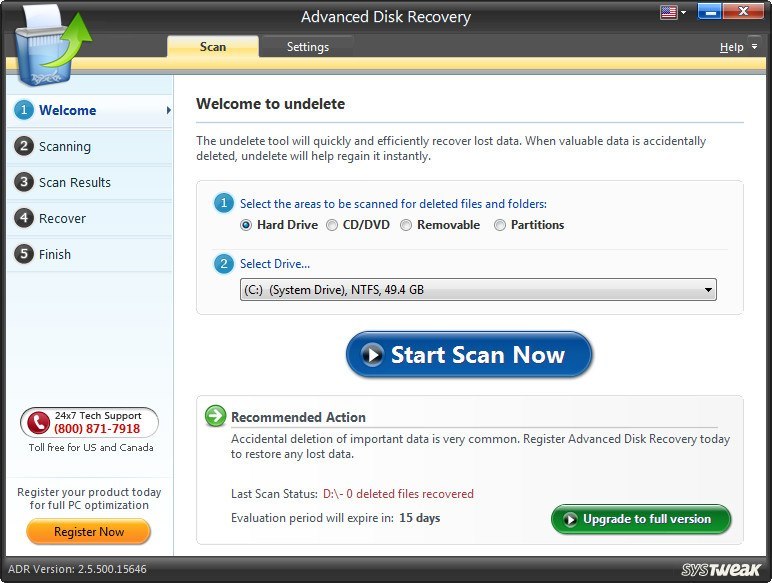 Advanced Disk Recovery - Screenshot #5