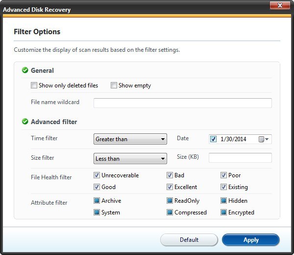 Advanced Disk Recovery - Screenshot #3