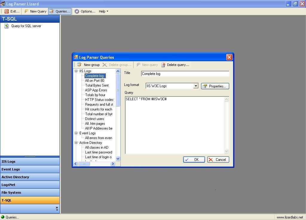 Log Parser Lizard latest version - Get best Windows software