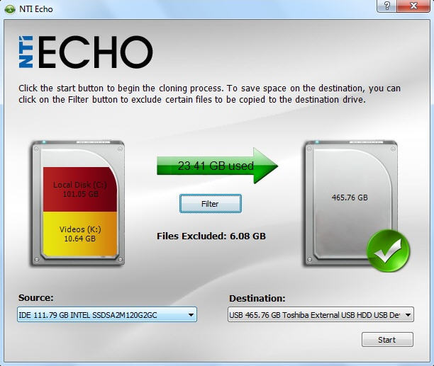 NTI Echo download for free SoftDeluxe