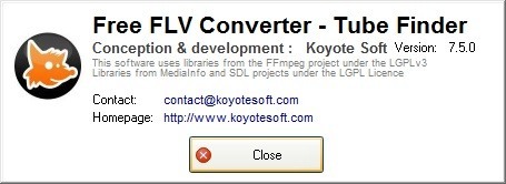 Free FLV Converter - Screenshot #5