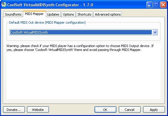 CoolSoft VirtualMIDISynth - Screenshot #11