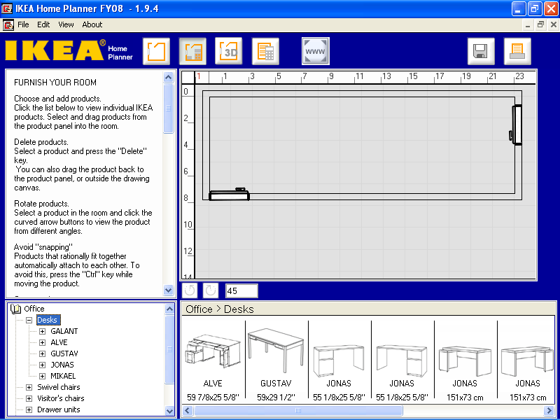 IKEA HomePlanner Office Download For Free SoftDeluxe   4153 2 