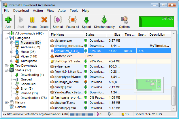 Internet Download Accelerator Pro 7.0.1.1711 download the new version for windows