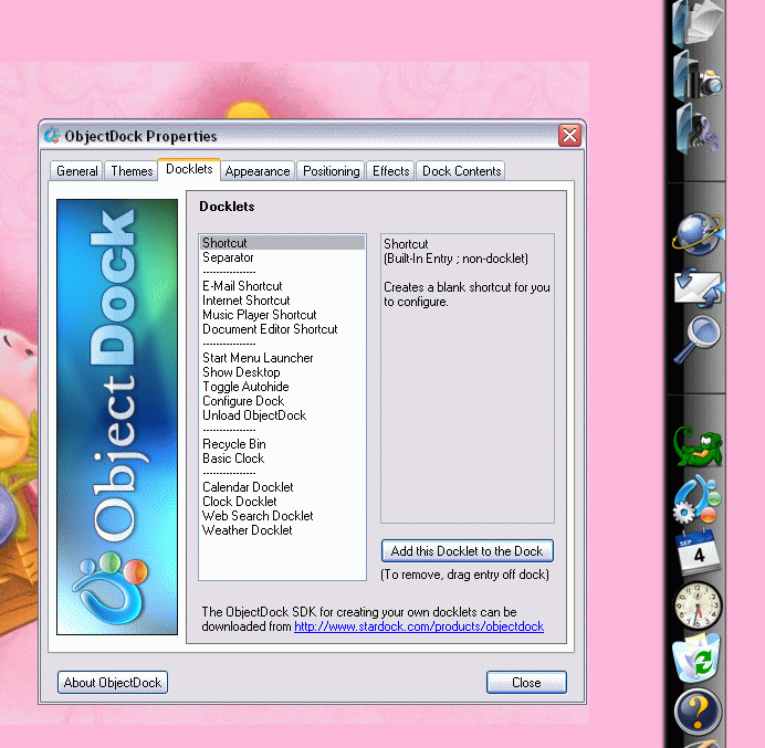ObjectDock - Screenshot #10