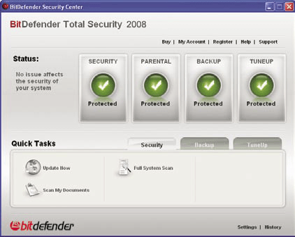 BitDefender Total Security - Screenshot #14