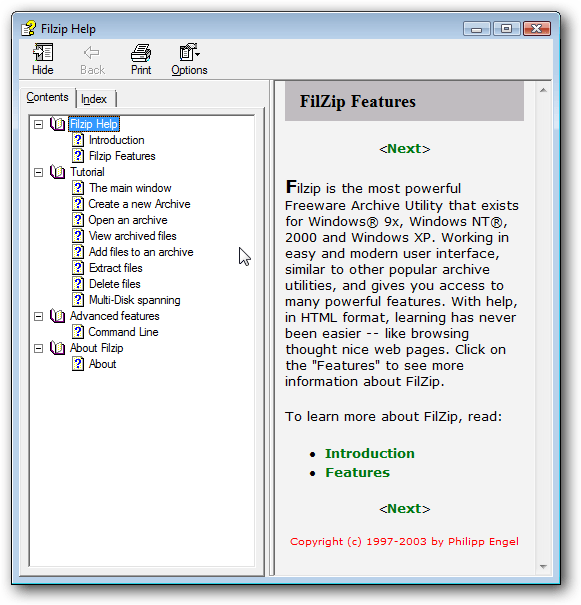 Filzip - Screenshot #3