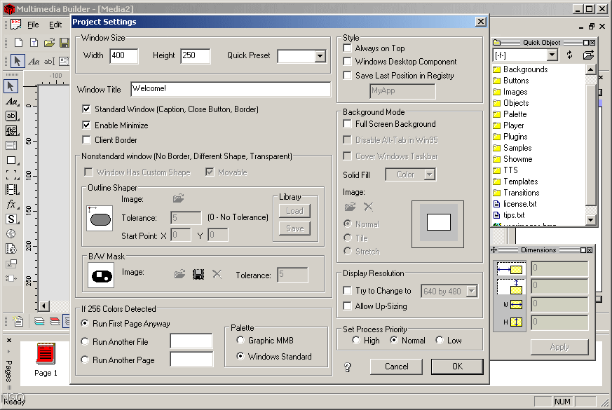 Multimedia Builder - Screenshot #2