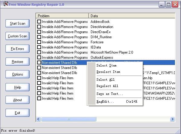 registry mechanic