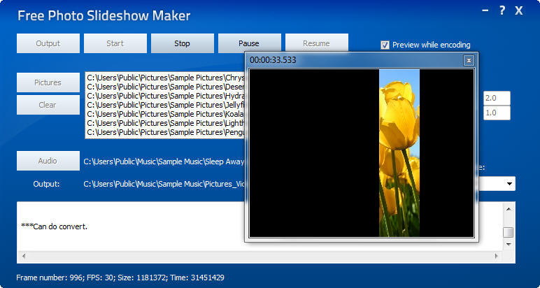 Free Photo Slideshow Maker - Screenshot #20