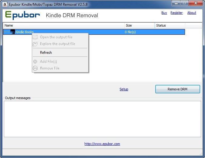 kindle drm removal software