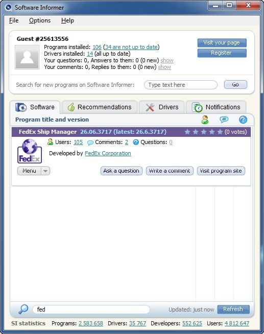 FedEx Ship Manager latest version Get best Windows software