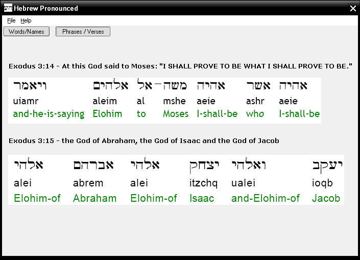 Hebrew Pronounced latest version Get best Windows software