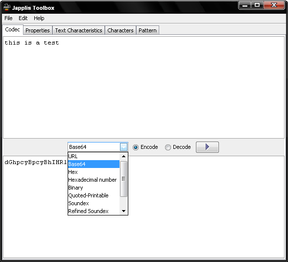 Japplis Toolbox - Screenshot #2