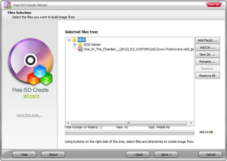 Free ISO Create Wizard latest version - Get best Windows software